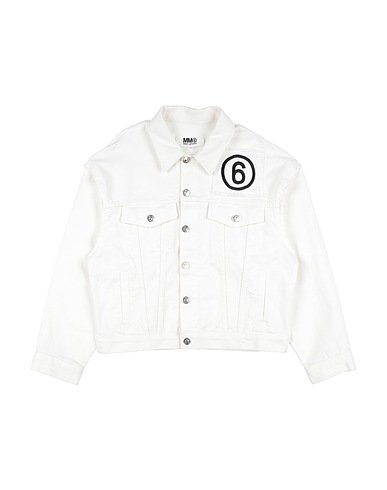 MM6 MAISON MARGIELA Denim jacket White 100% Cotton