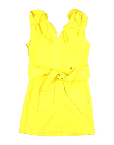 PATRIZIA PEPE Vestito Giallo 97% Cotone, 3% Elastan