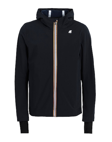 K-WAY Giubbotto Nero 92% Poliestere, 8% Elastan