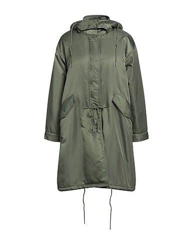AMERICAN VINTAGE Full-length jacket Military green 100% Polyamide