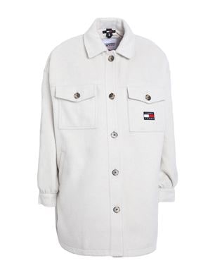 TOMMY JEANS 無地シャツ＆ブラウス ベージュ レディース