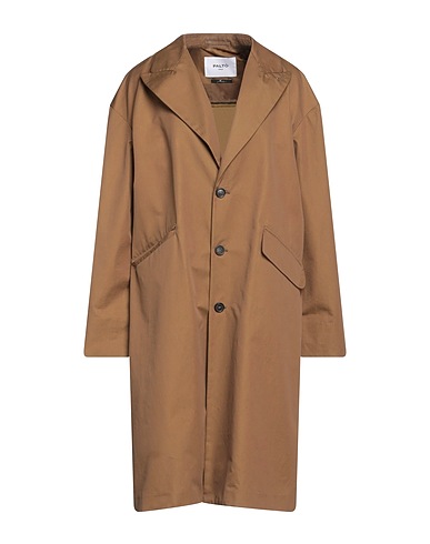 PALTÒ Lange Jacke Militärgrün 100% Baumwolle