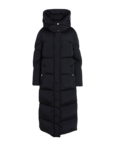 WOOLRICH Shell  jacket AURORA LONG PARKA 
 Black 91% Polyamide, 9% Elastane