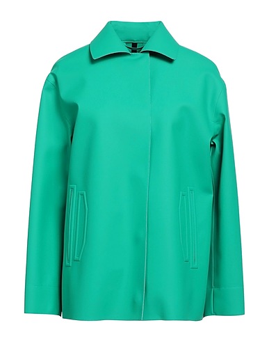 ADD Full-length jacket Green 71% Polyurethane, 29% Polyester