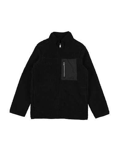 JACK & JONES Teddy Coat Black 100% Polyester