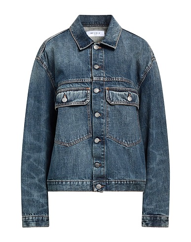 BE ABLE Denim jacket Blue 98% Cotton, 2% Elastane