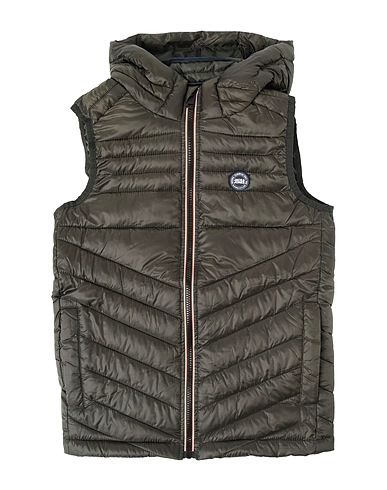 JACK & JONES Veste sans manches Vert militaire 100% Polyester