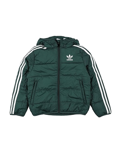 ADIDAS ORIGINALS Shell jacket PADDED JACKET
 Dark green 100% Recycled polyester