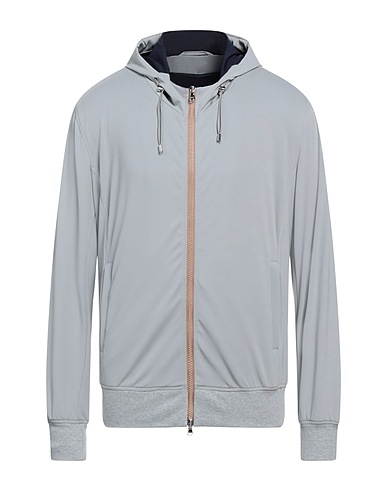 BARBA Napoli Sweat-shirt Gris clair 80% Polyamide, 20% Élasthanne