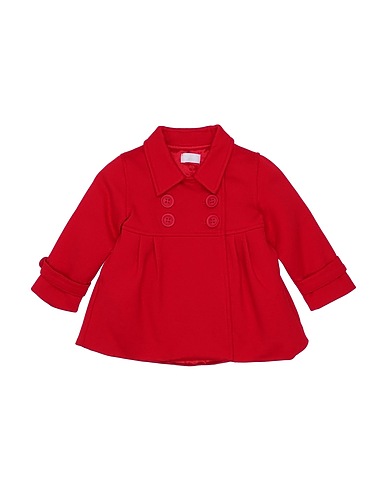 FUN & FUN Double breasted pea coat Red 65% Cotton, 31% Viscose, 4% Elastane