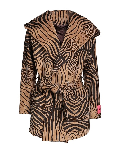 F**K PROJECT Coat Camel 75% Polyester, 20% Viscose, 5% Elastane