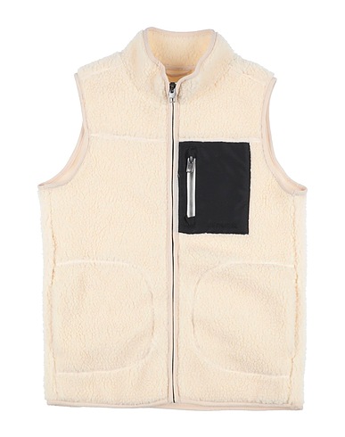 JACK & JONES Teddy Coat Ivory 100% Polyester