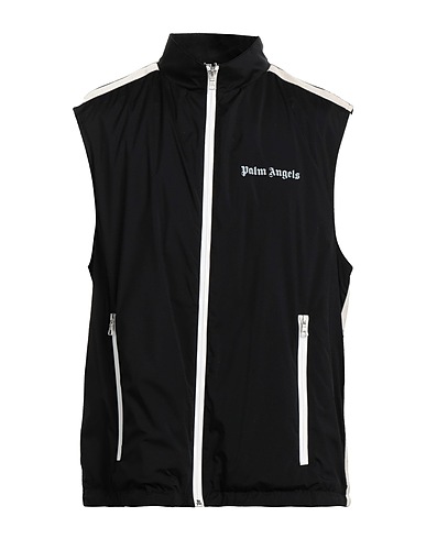 PALM ANGELS Jacket Black 100% Polyamide, Cotton, Polyester