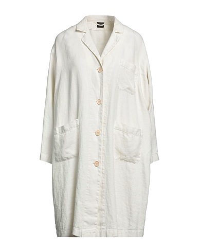 ASPESI Full-length jacket Off white 100% Linen
