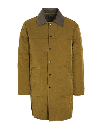 8 by YOOX コート QUILTED COAT ミリタリーグリーン リサイクルポリエステル 100%