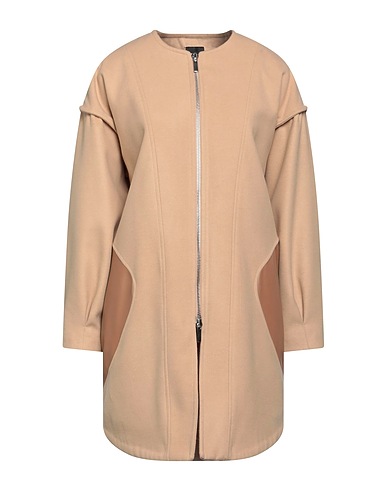 MARC ELLIS Cappotto Cammello 80% Poliolefine, 15% Viscosa, 5% Elastan, Poliuretano