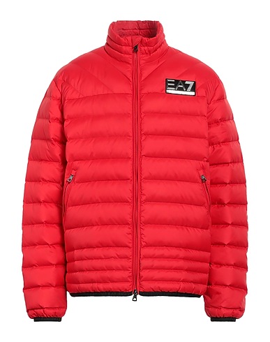 EA7 Shell jacket Red 100% Polyamide