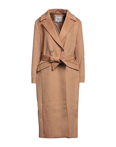 PEPE JEANS コート キャメル ウール 55% / ポリエステル 39% / ナイロン 2% / アクリル 2% / レーヨン 2%