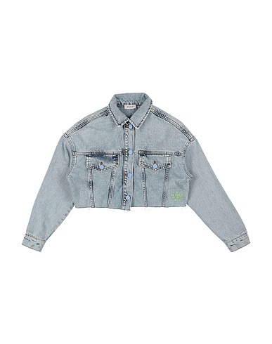 PINKO UP Denim jacket Blue 100% Cotton