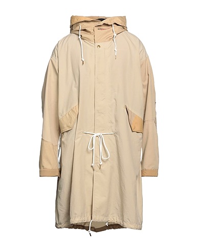 CHILDREN OF THE DISCORDANCE Full-length jacket Beige 100% Nylon, Cotton