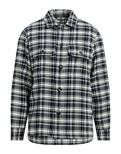 DOPPIAA Camicia a quadri Blu notte 100% Cotone