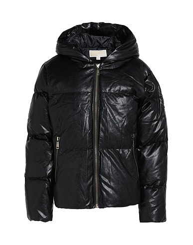 MICHAEL MICHAEL KORS Shell jacket Black 100% Polyurethane