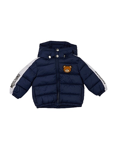 MOSCHINO BABY Shell jacket Navy blue 100% Polyamide, Polyester