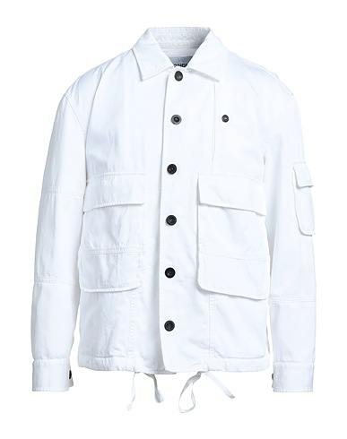 DONDUP Giubbotto Bianco 100% Cotone