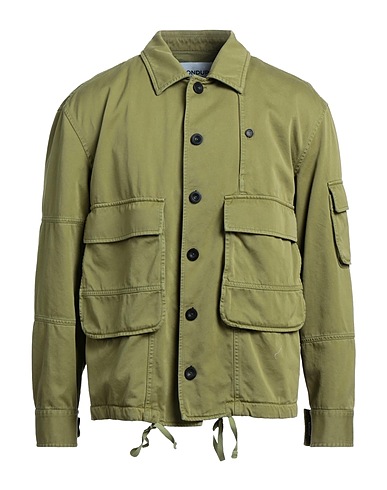 DONDUP Jacke Militärgrün 100% Baumwolle