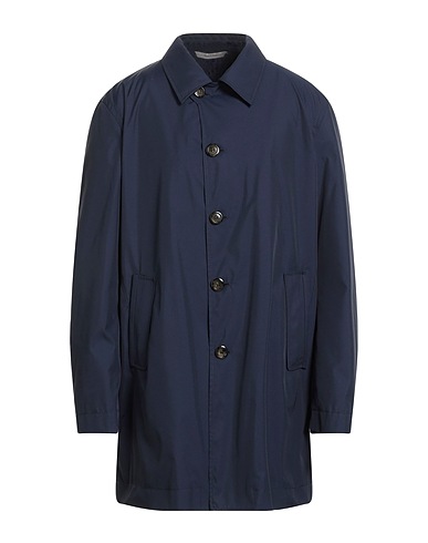 CANALI Full-length jacket Midnight blue 100% Polyester
