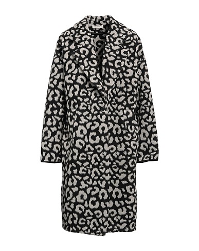 AERON Coat Black 46% Polyester, 39% Acrylic, 15% Wool