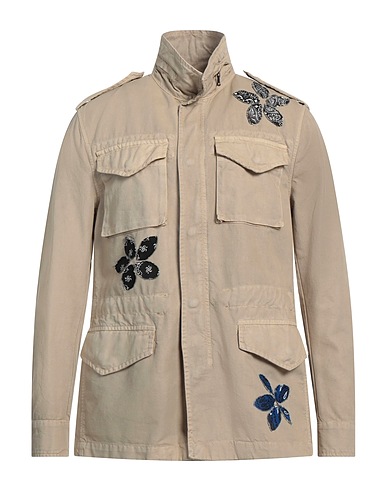 FRONT STREET 8 Jacket Beige 100% Cotton
