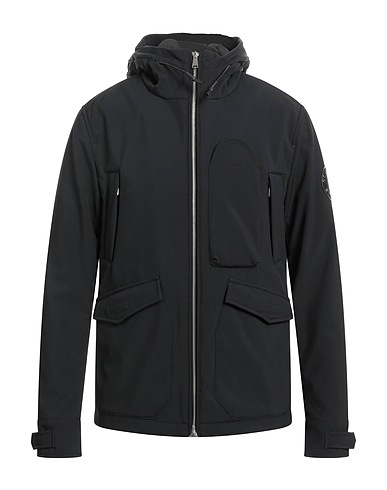 SCERVINO Jacket Black 94% Polyester, 6% Elastane
