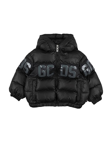GCDS MINI Shell  jacket Black 100% Polyester, Polyamide