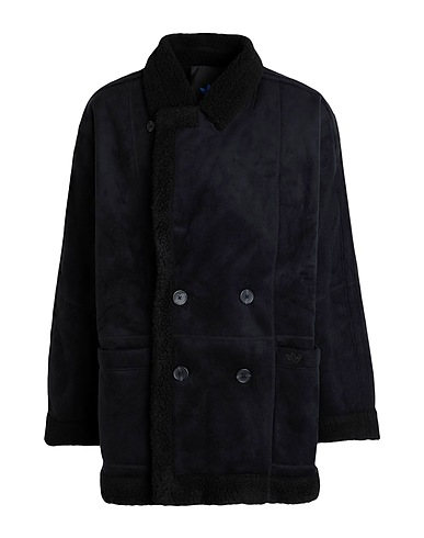 ADIDAS ORIGINALS Teddy Coat BV SHERPA JKT
 Midnight blue 100% Recycled polyester