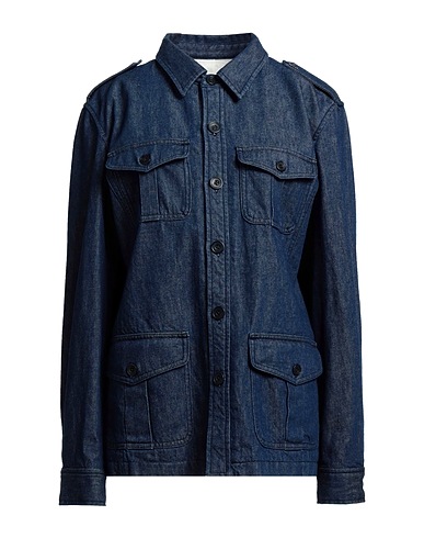PENCE Denim jacket Blue 100% Cotton