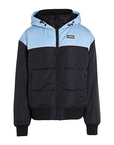 VANS Shell jacket HARD RAIN JACKET MTE Black 100% Polyester, Polyurethane