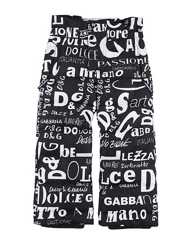 DOLCE&GABBANA Snow Wear Black 90% Polyester, 10% Polyurethane