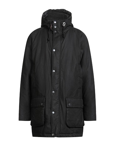 BARBOUR Coat HOODED BEAUFORT
 Black 100% Cotton