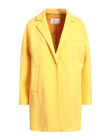 ANNIE P. Soprabito Giallo 98% Cotone, 2% Elastan