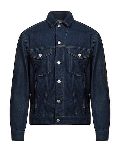 CALVIN KLEIN JEANS Denim jacket Blue 100% Cotton
