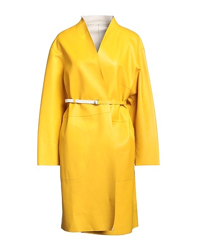 DESA 1972 Lange Jacke Ringelblume 100% Leder