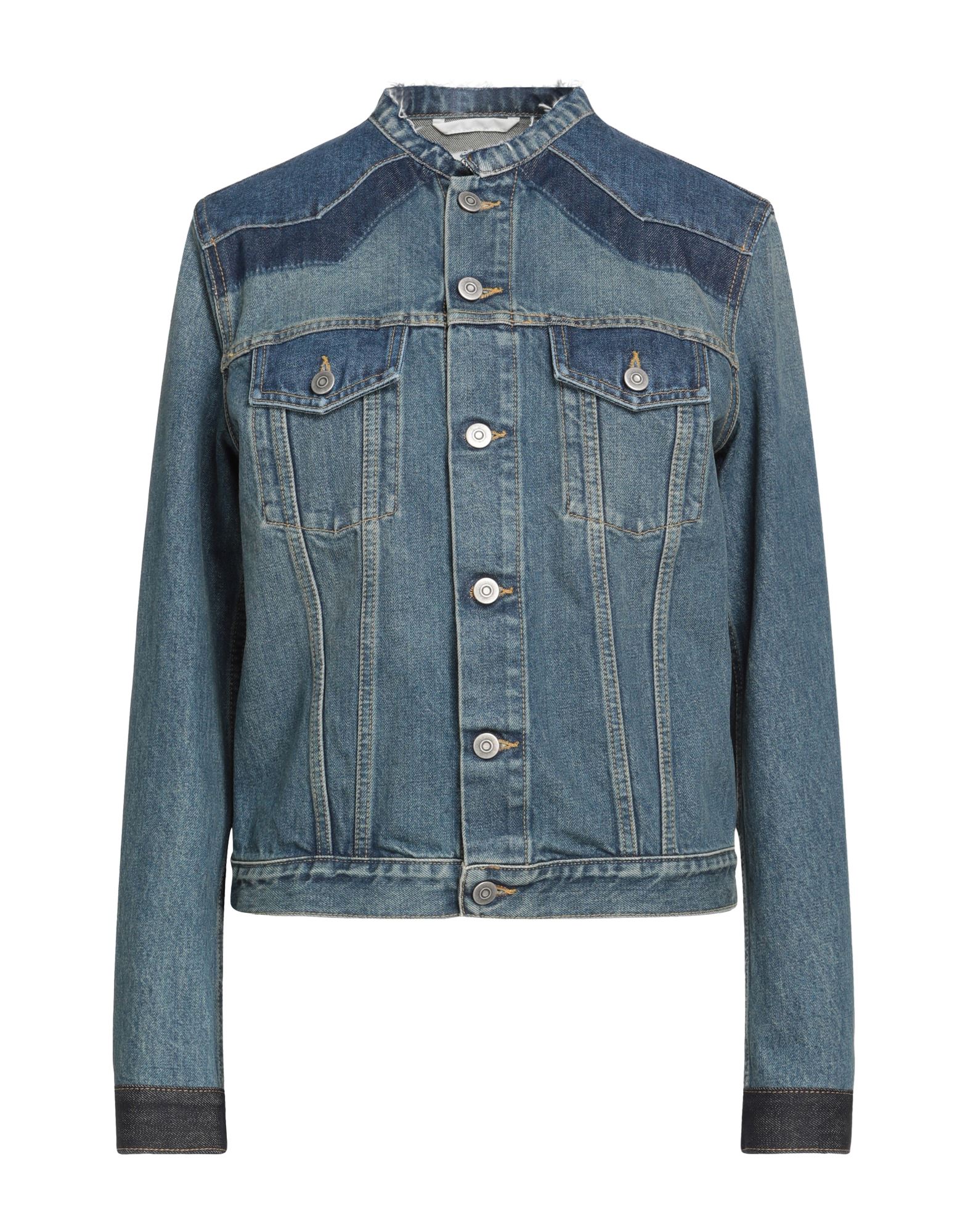 MAISON MARGIELA | Blue Women's Denim Jacket | YOOX MAISON MARGIELA | Blue Women's Denim Jacket | YOOX