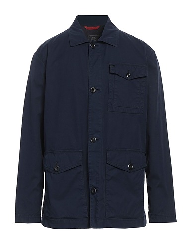 FAY Giubbotto Blu navy 100% Cotone