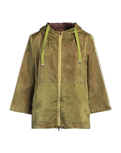 HERNO Jacke Militärgrün 59% Polyamid, 41% Polyester, Baumwolle