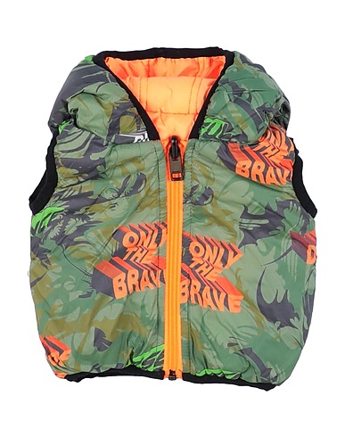DIESEL Jacket Military green 100% Polyamide