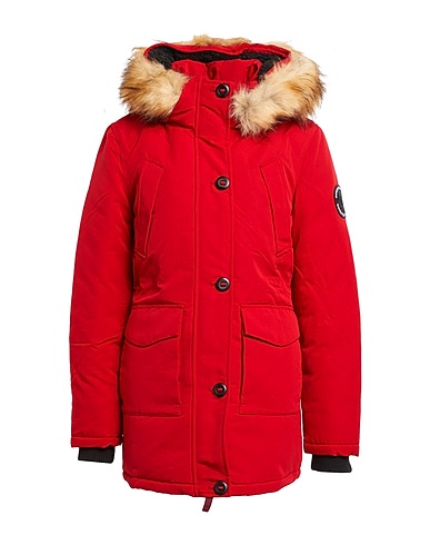 SUPERDRY Coat Red 100% Polyester