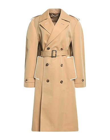 MAISON MARGIELA Double breasted pea coat Camel 100% Cotton