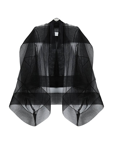 MAISON MARGIELA ケープ ブラック ナイロン 100%
