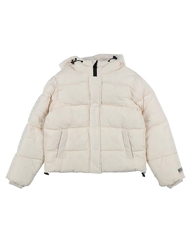 MSGM Shell jacket Ivory 100% Polyester